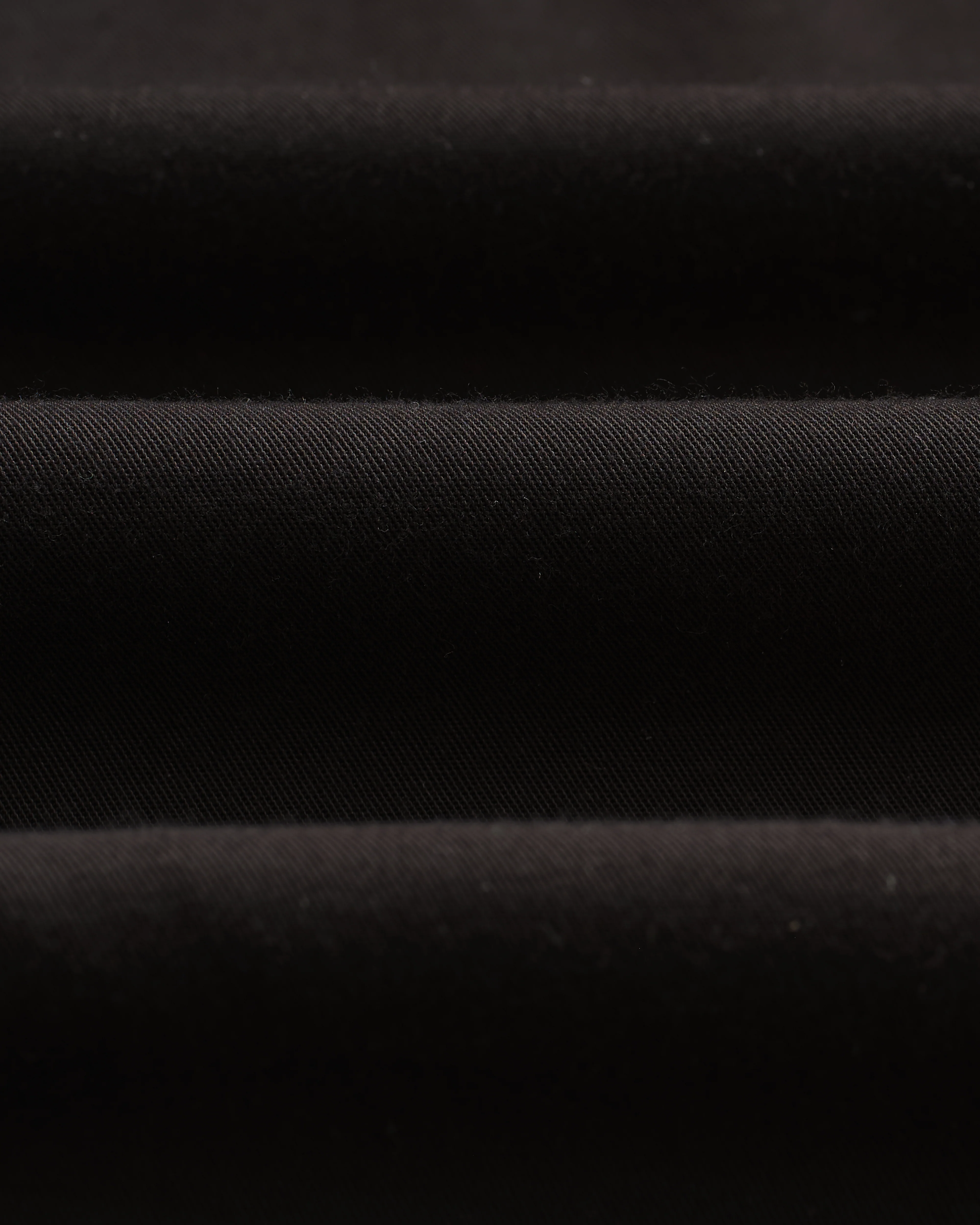 Aubyn - Black Cotton Tencel Twill Loose Fit Trousers - Image 9