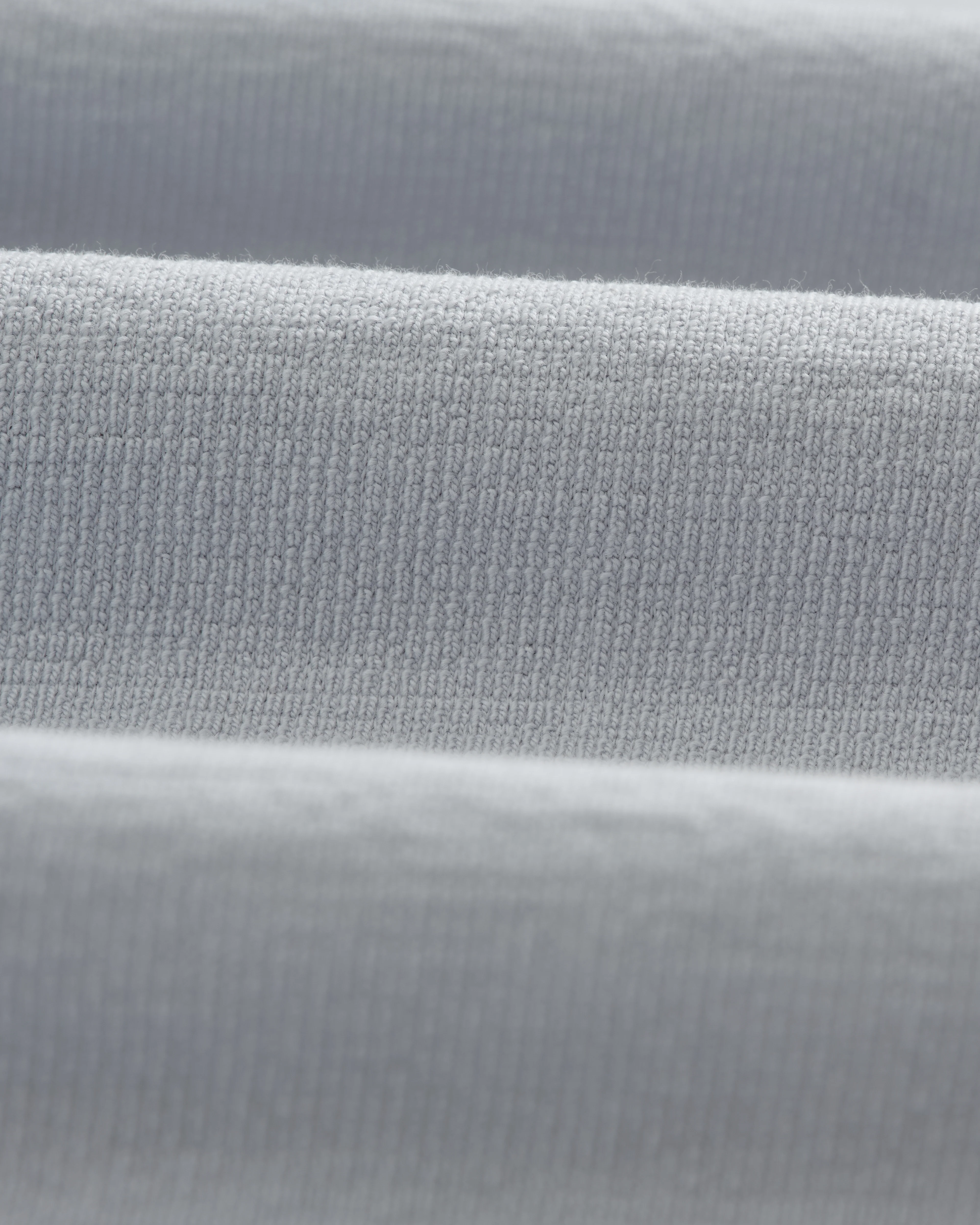 Dean - Pale Blue Textured Organic Cotton T-Shirt - Image 10