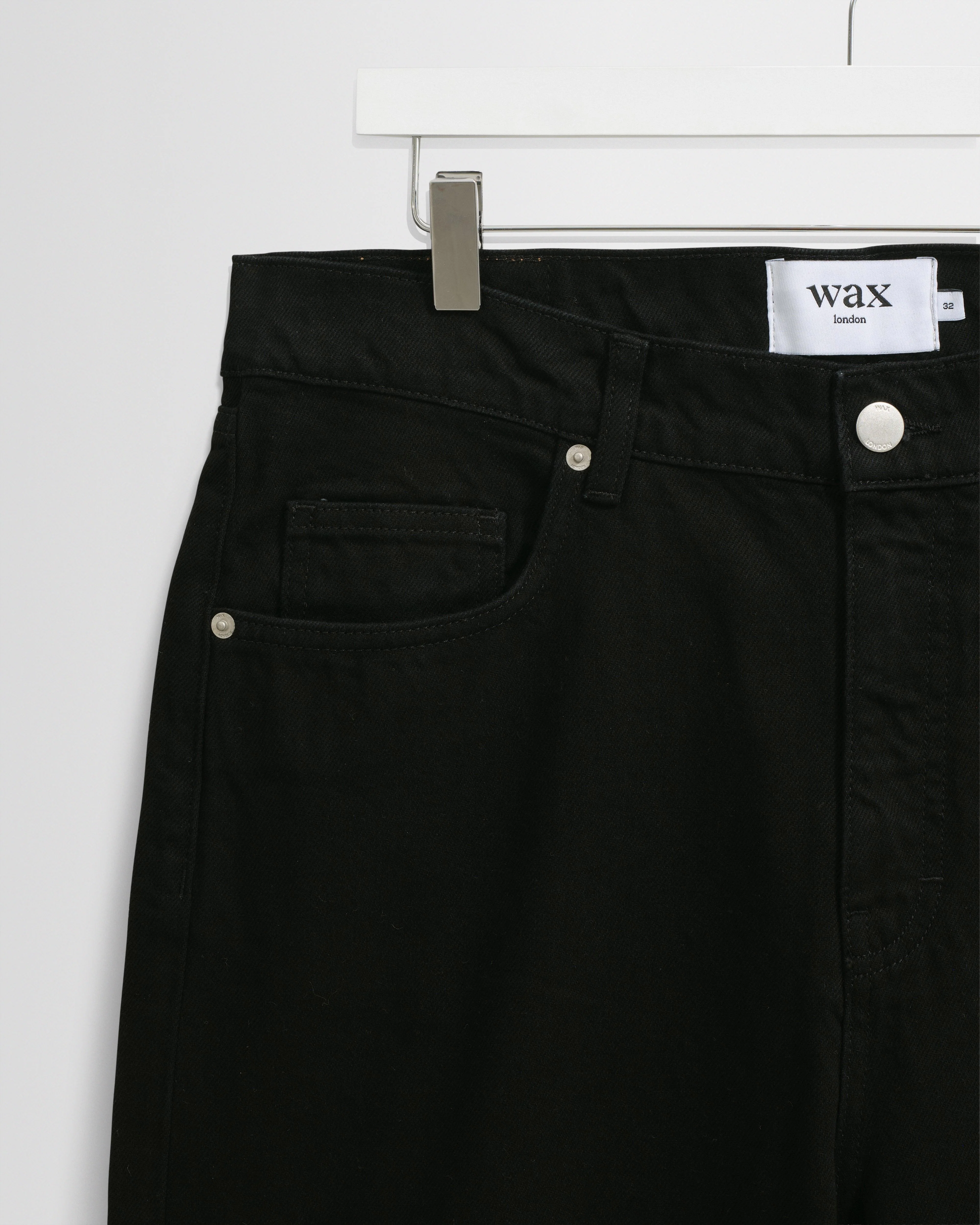 Felix - Black Loose Fit Denim Jeans - Image 5