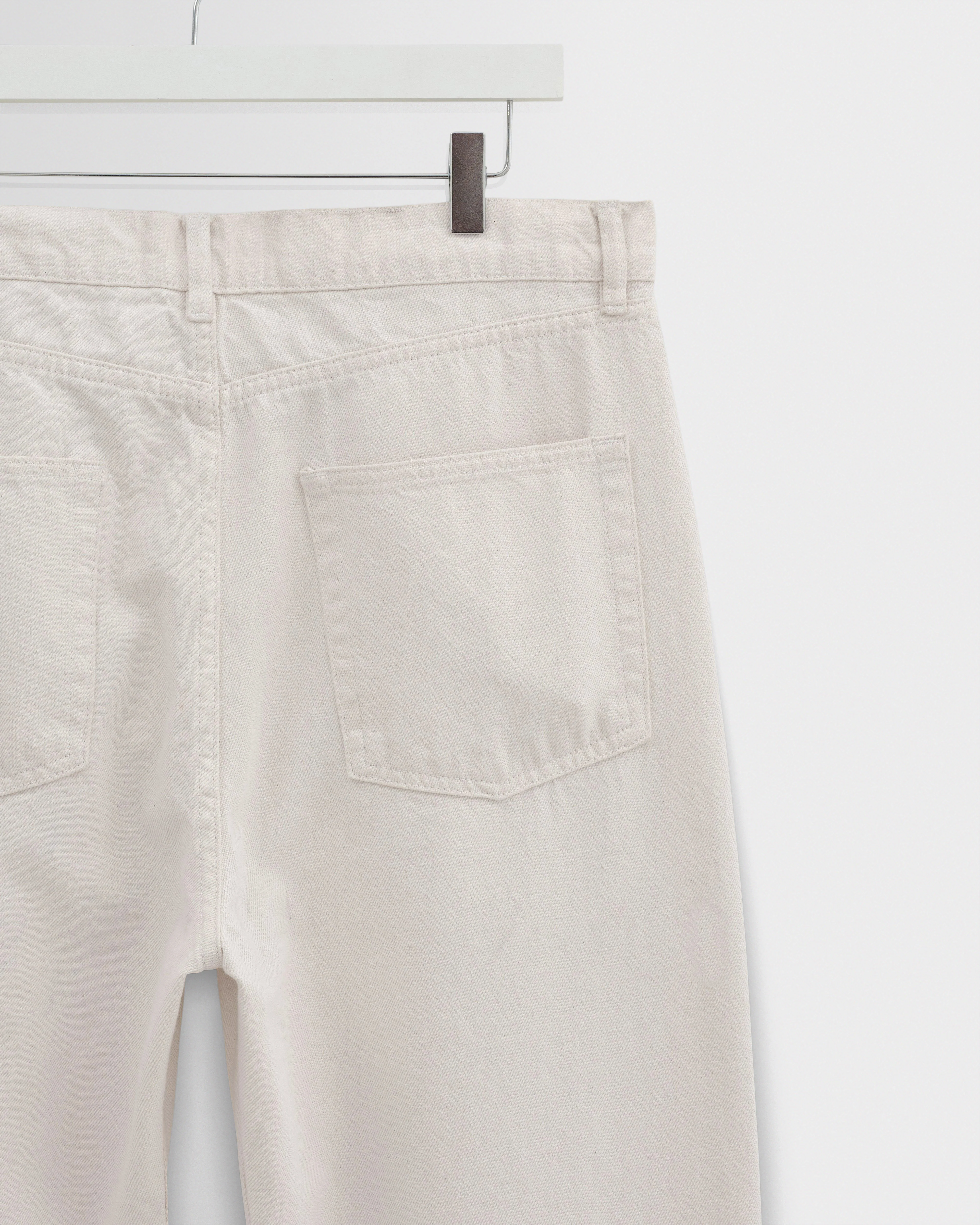 Felix - Ecru Loose Fit Denim Jeans - Image 9