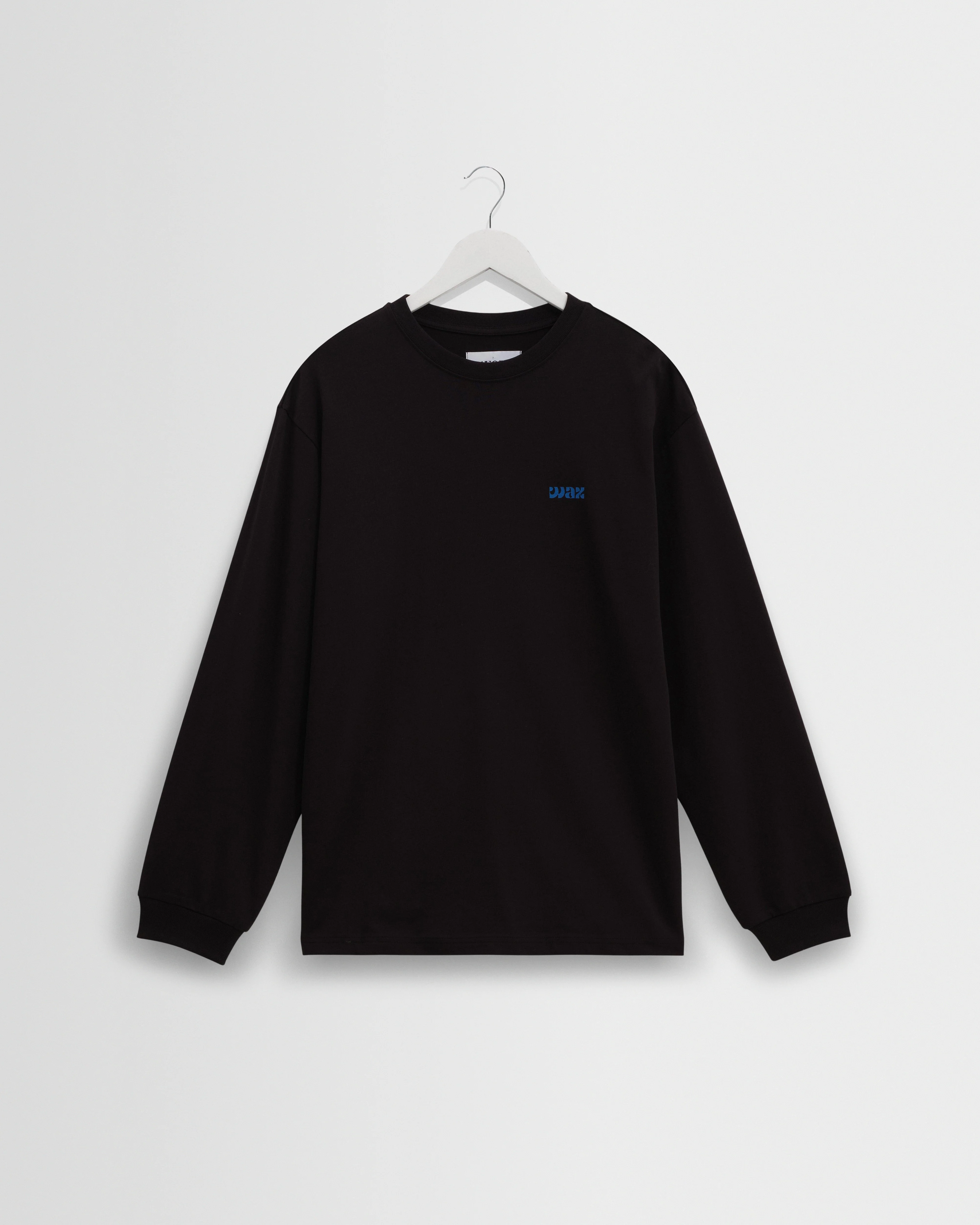 Hayden - Black And Blue 90s Doodle Graphic Cotton T-Shirt - Image 7