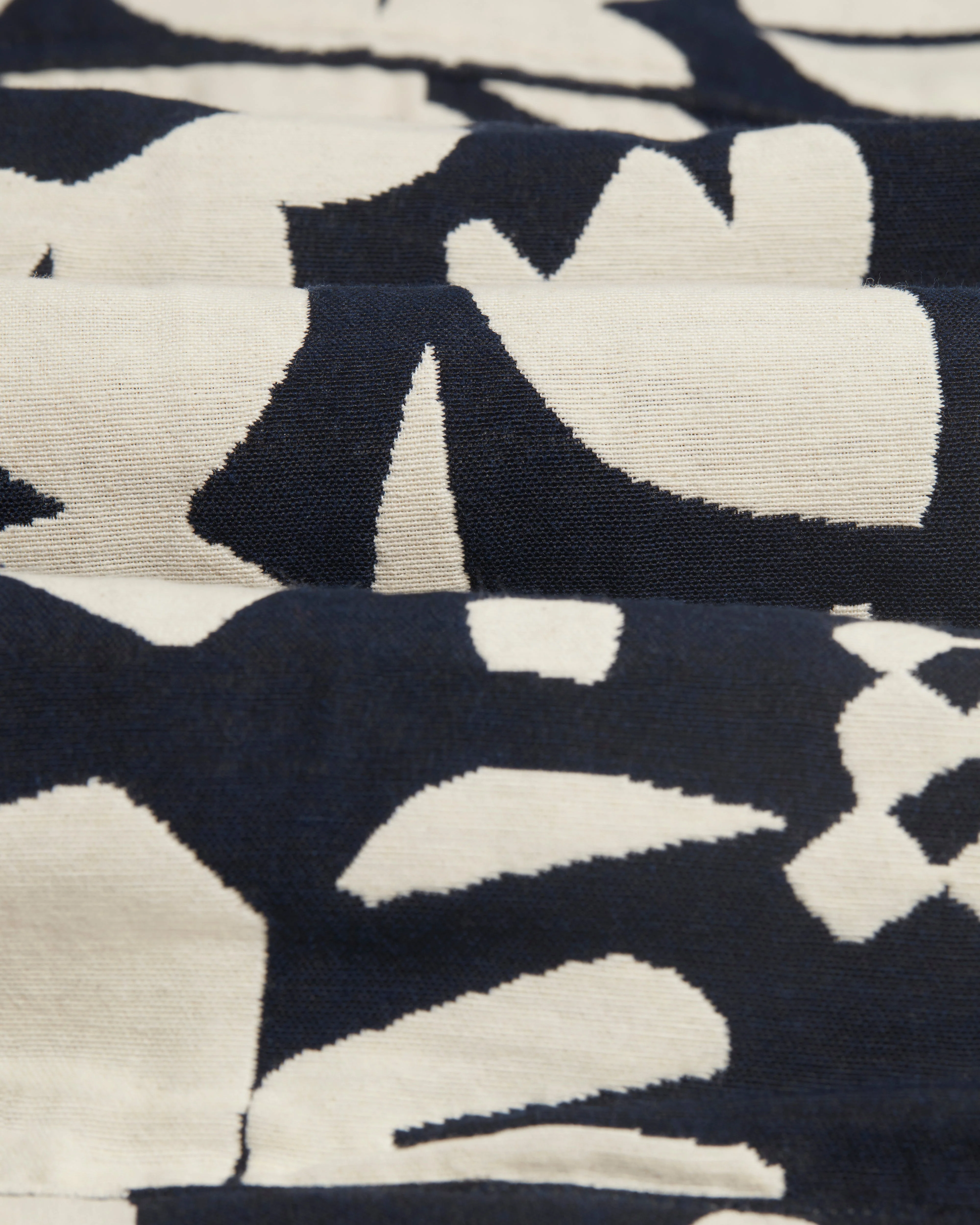 Iggy - Navy And Ecru Spin Jacquard Jacket - Image 10