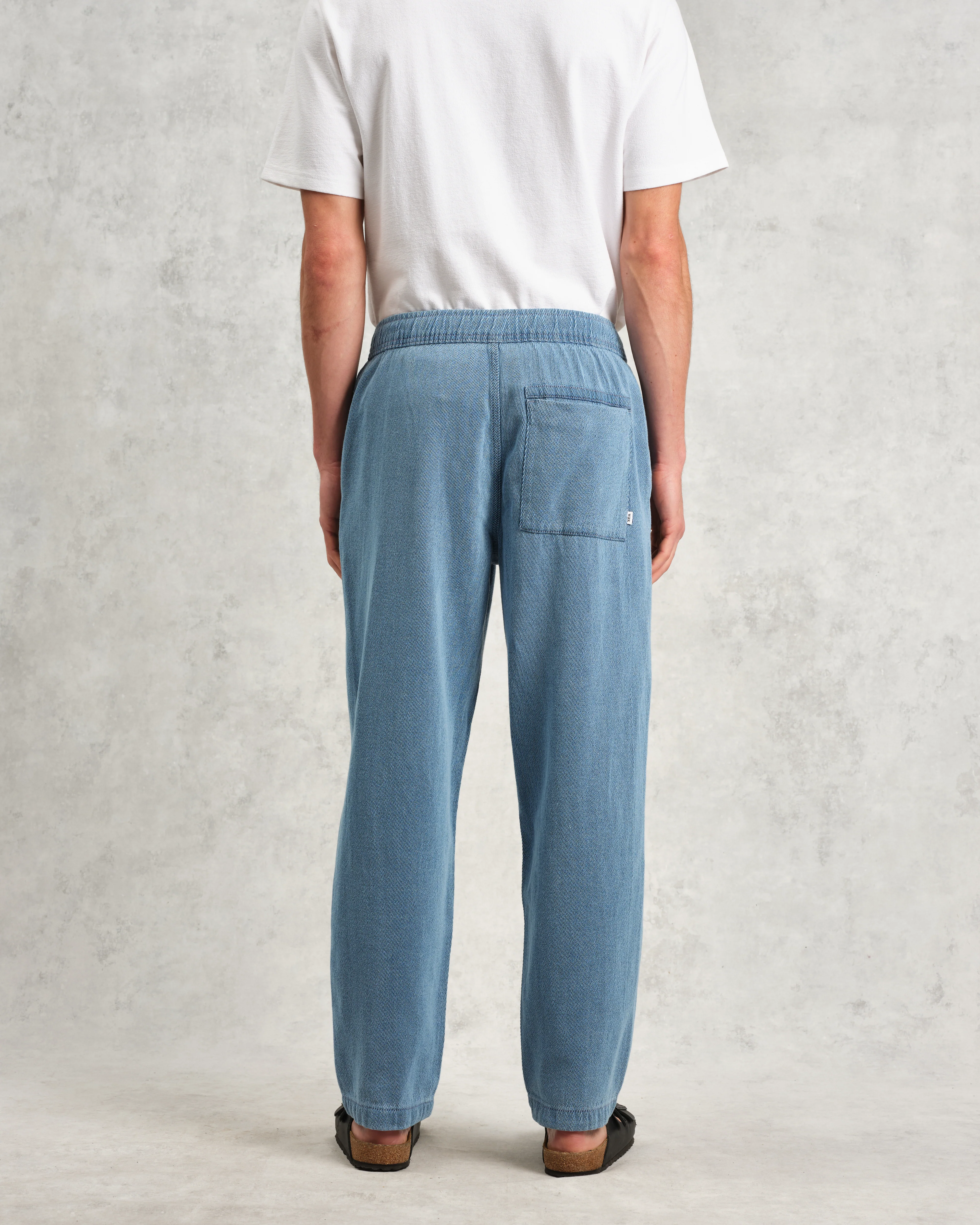 Kurt - Indigo Organic Cotton Trousers - Image 7