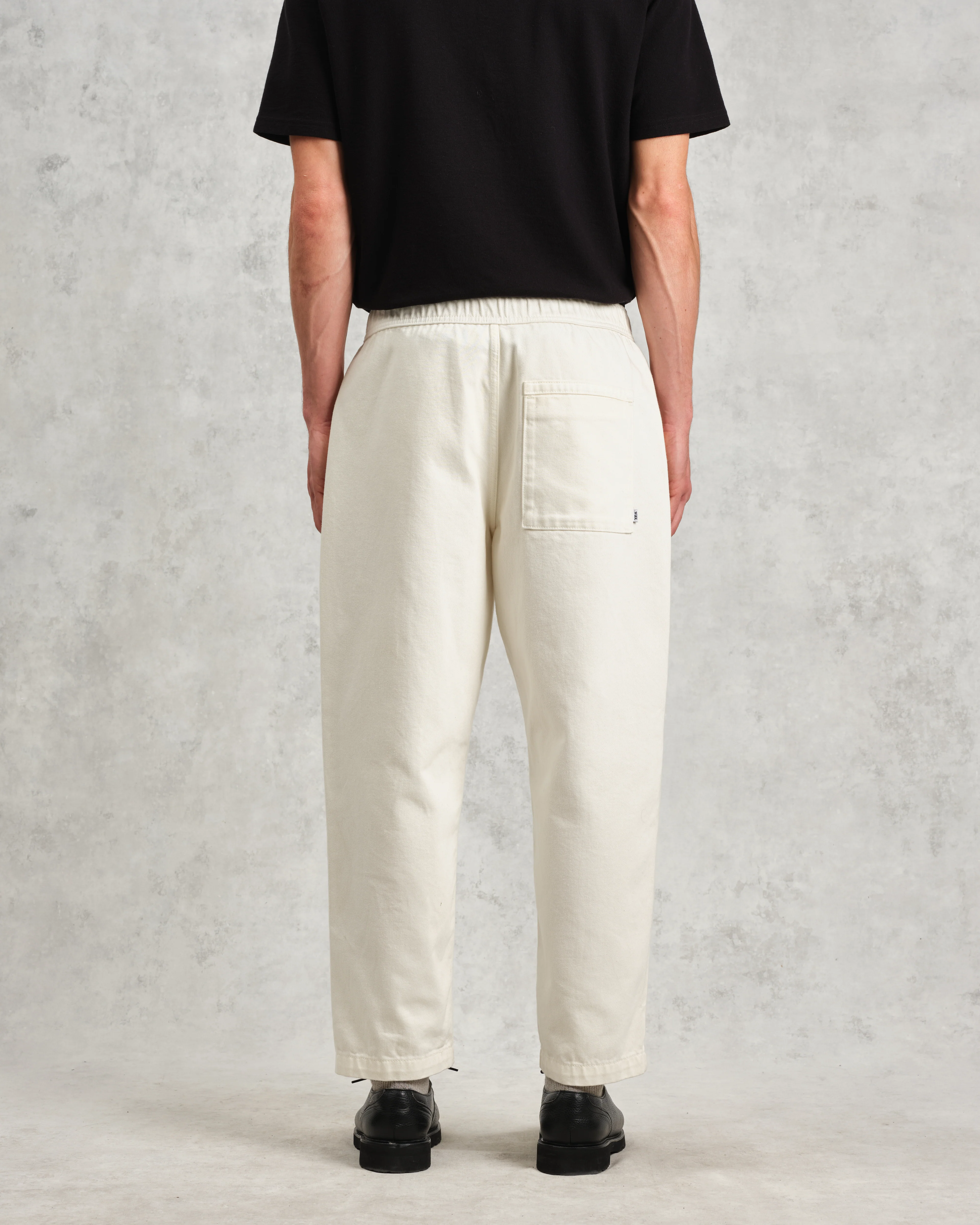Kurt - Off White Organic Cotton Trousers - Image 6