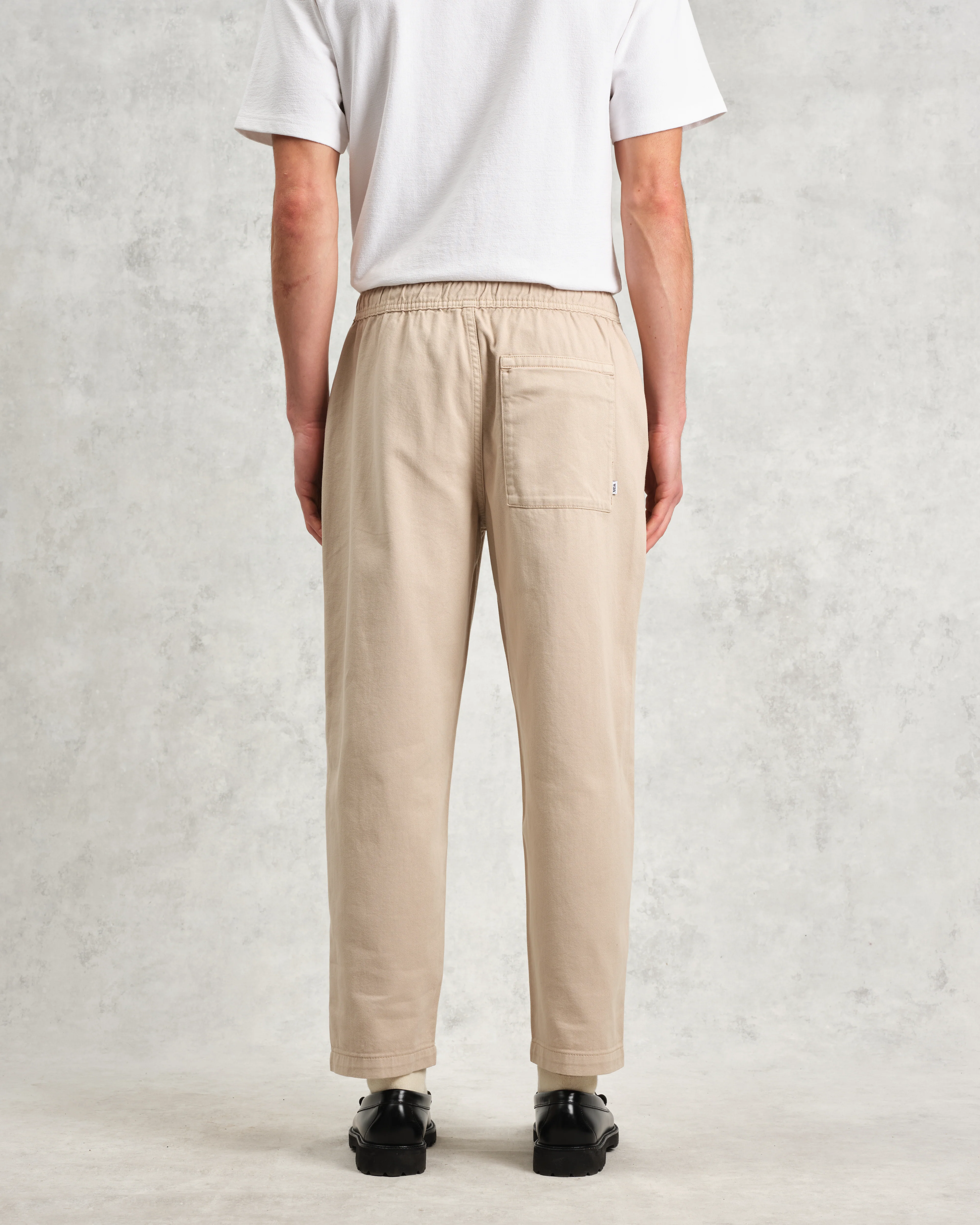 Kurt - Stone Organic Cotton Trousers - Image 6