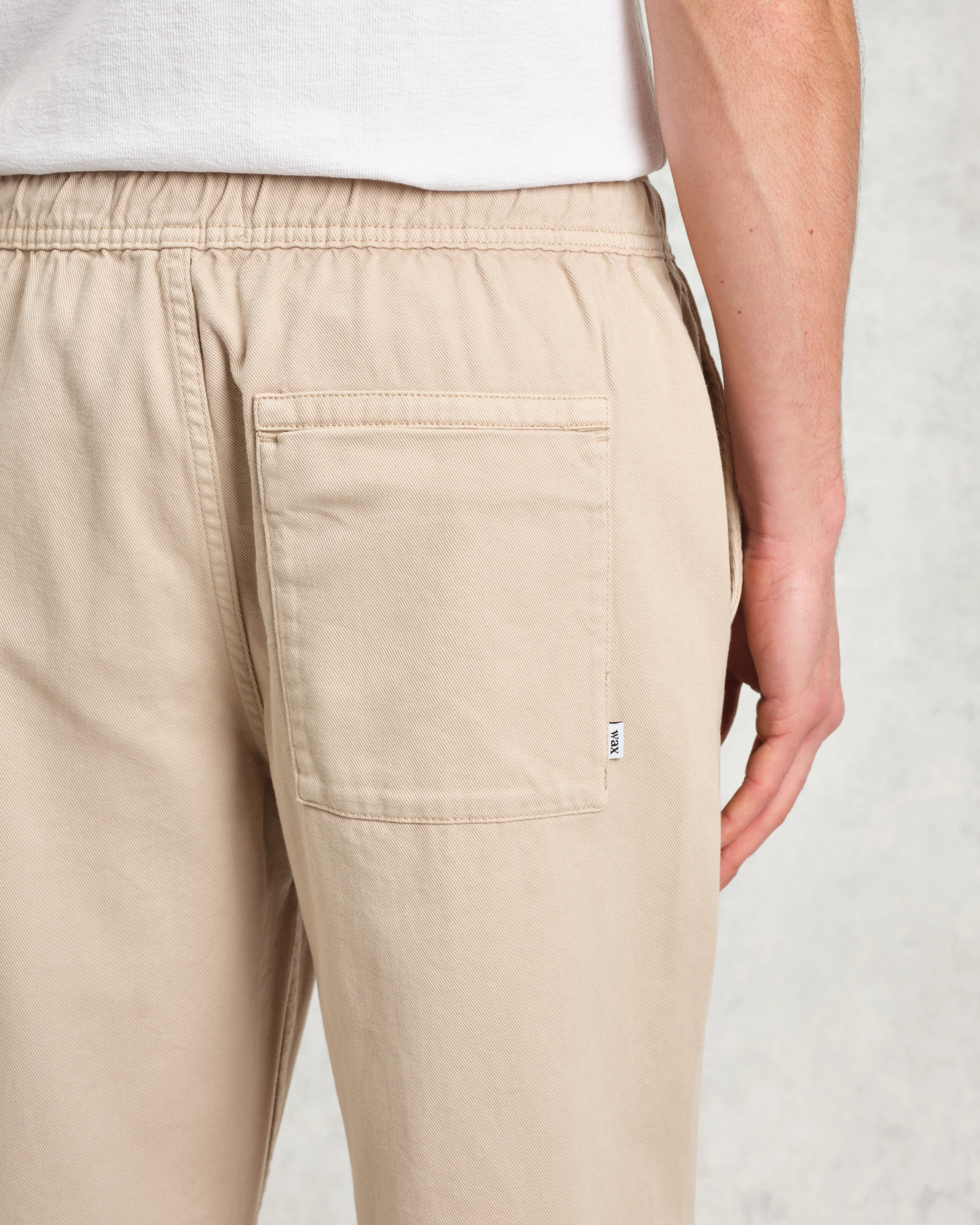 Kurt - Stone Organic Cotton Trousers - Image 7