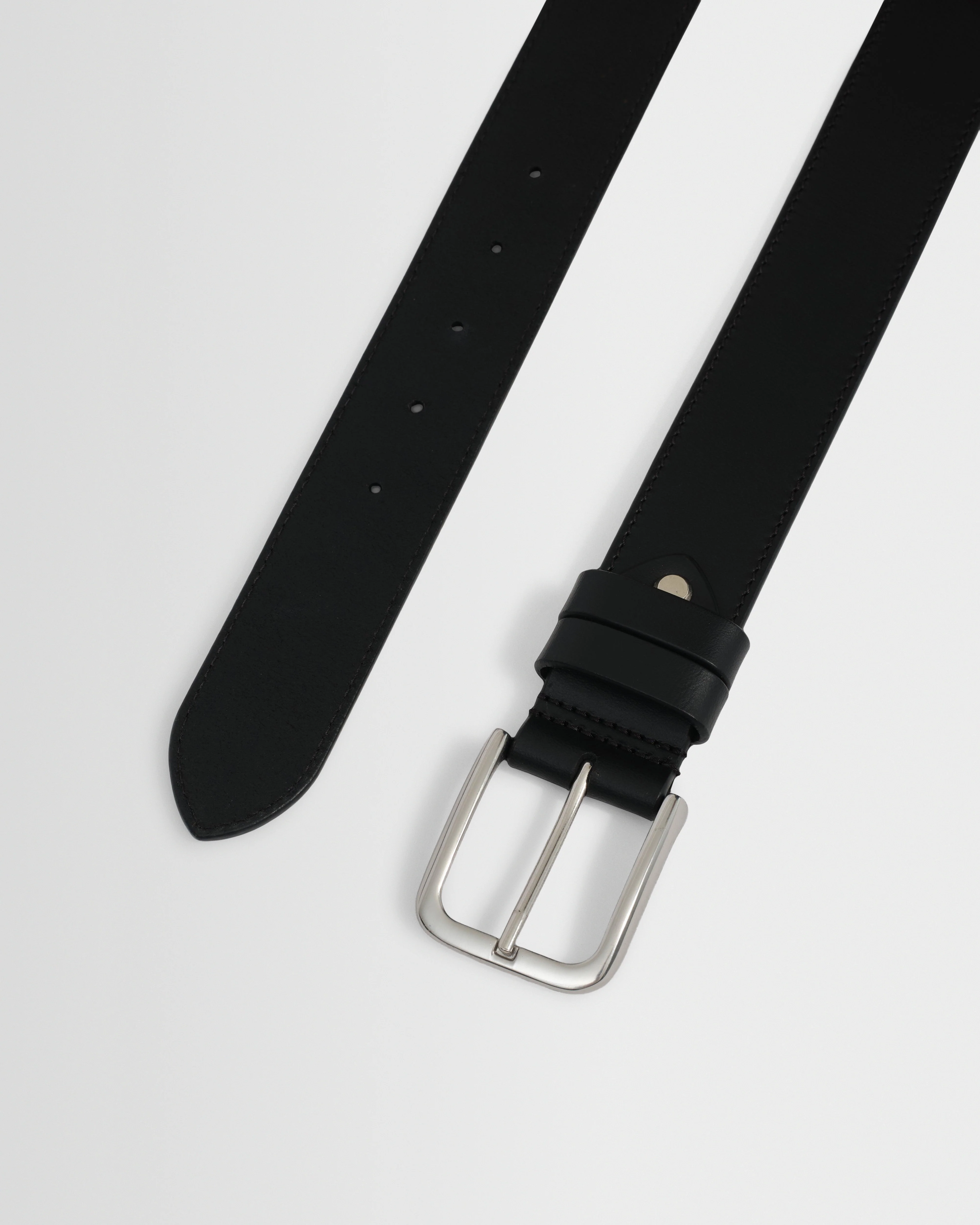 Paton - Black Leather Belt - Image 5