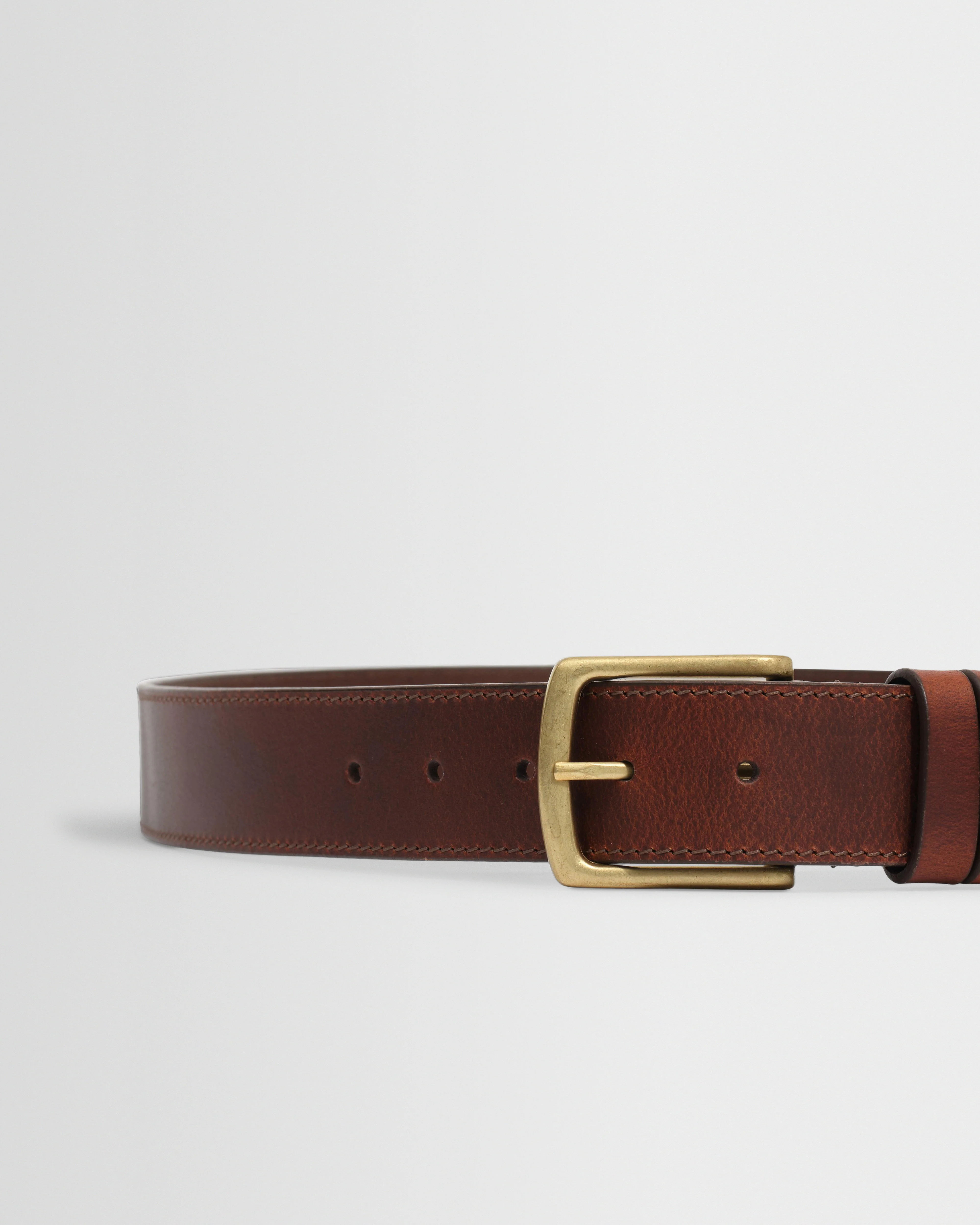 Paton - Brown Leather Belt - Image 3