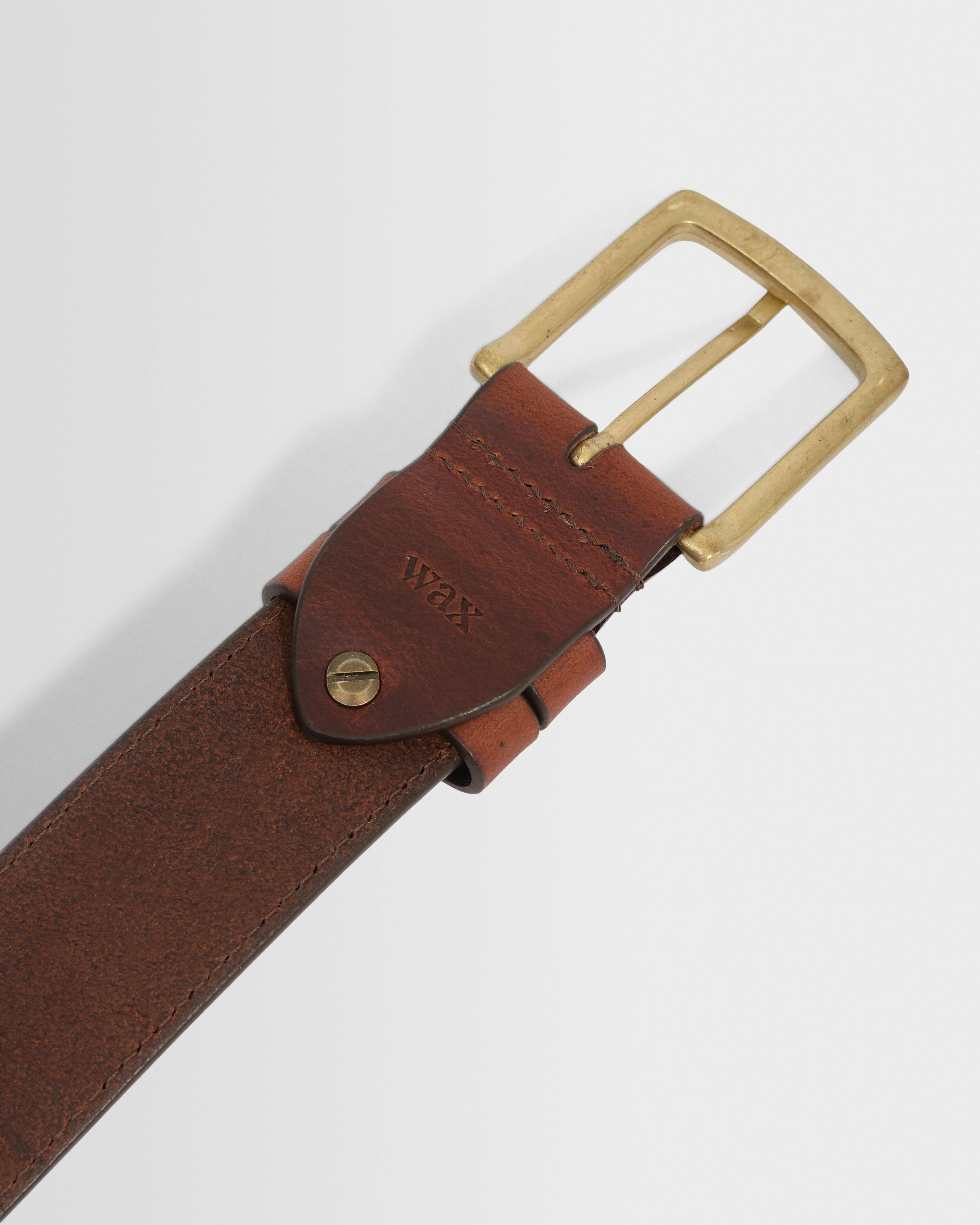 Paton - Brown Leather Belt - Image 4