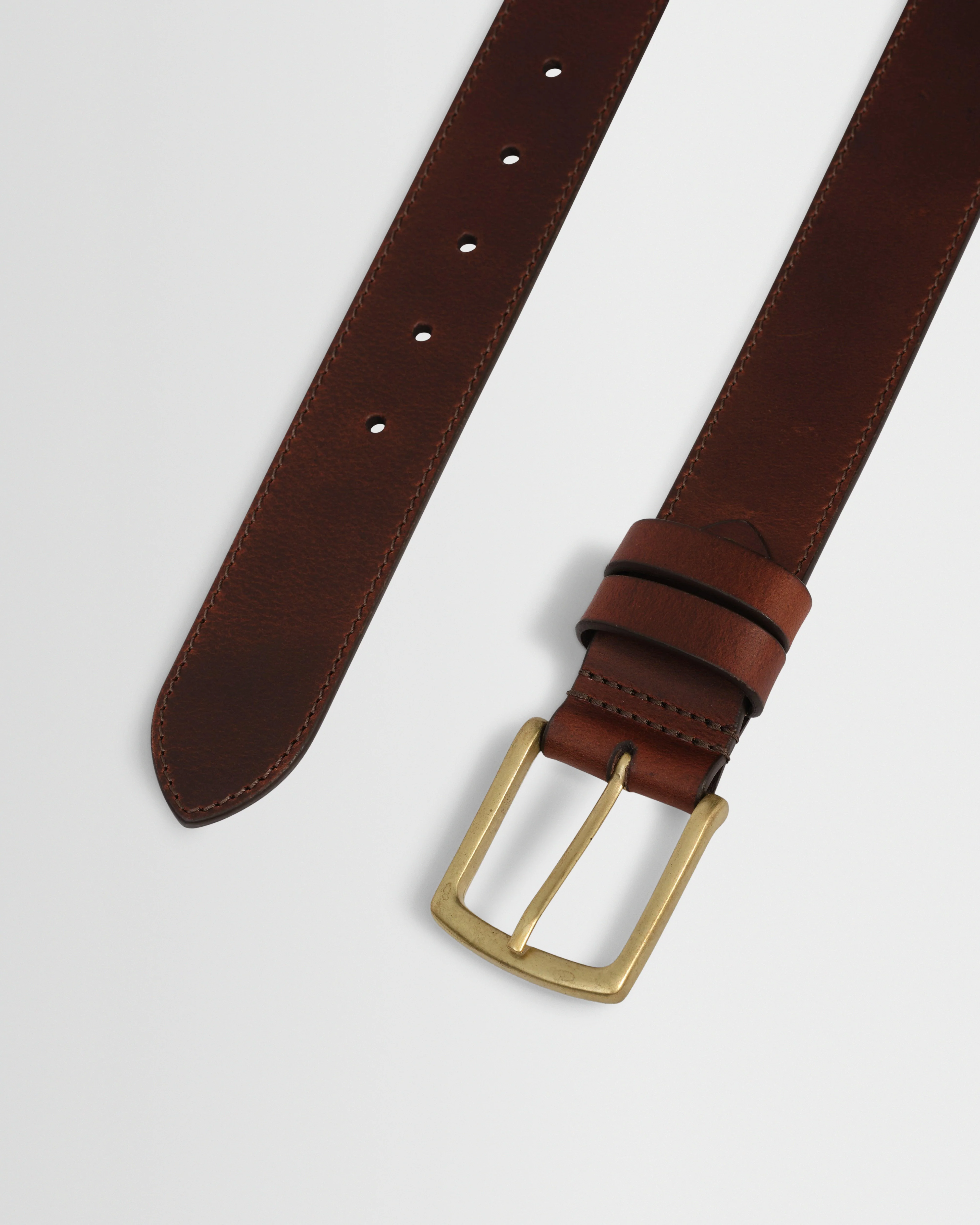 Paton - Brown Leather Belt - Image 5