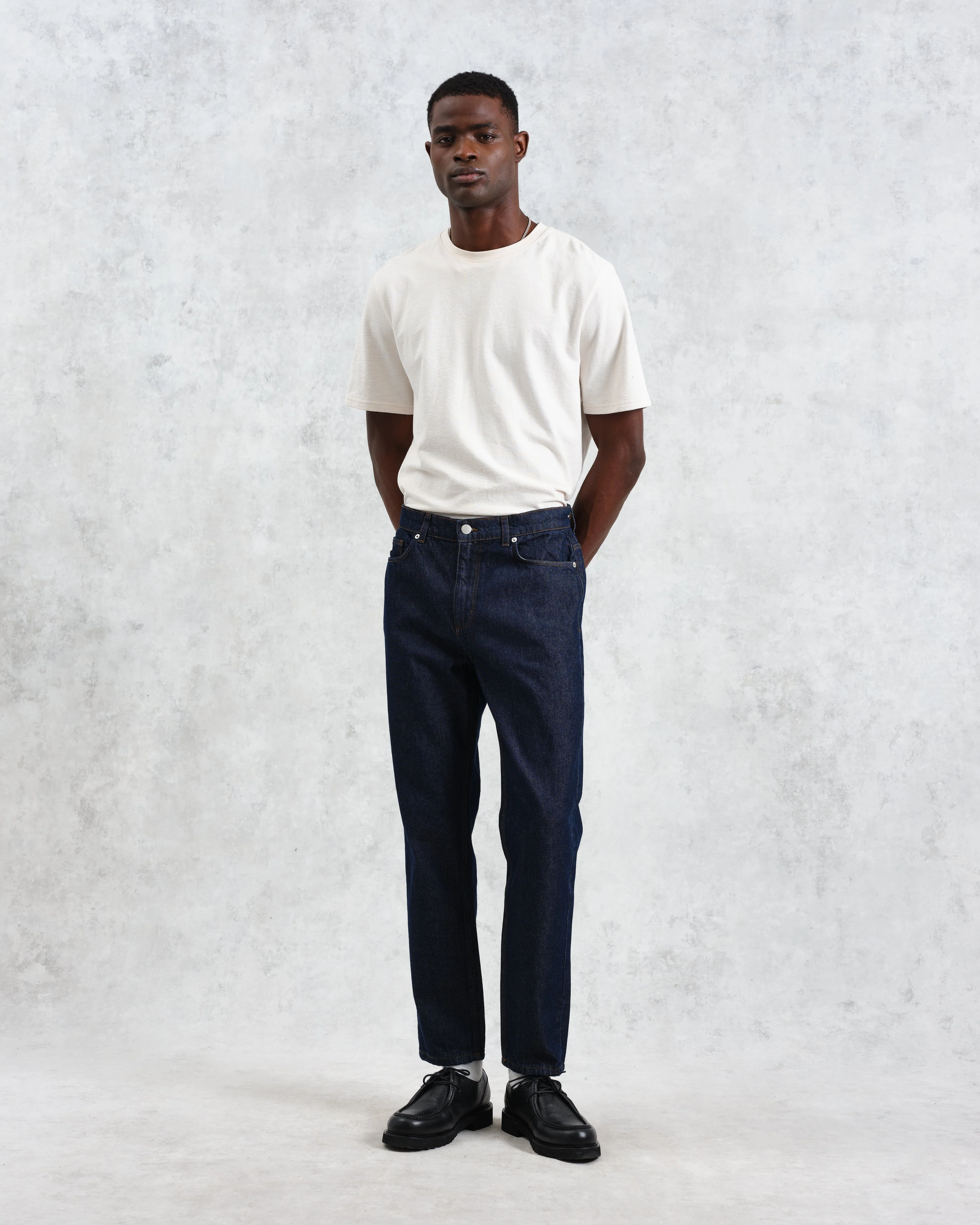 Soho - Dark Rinse Wash Slim Fit Denim Jeans - Image 4