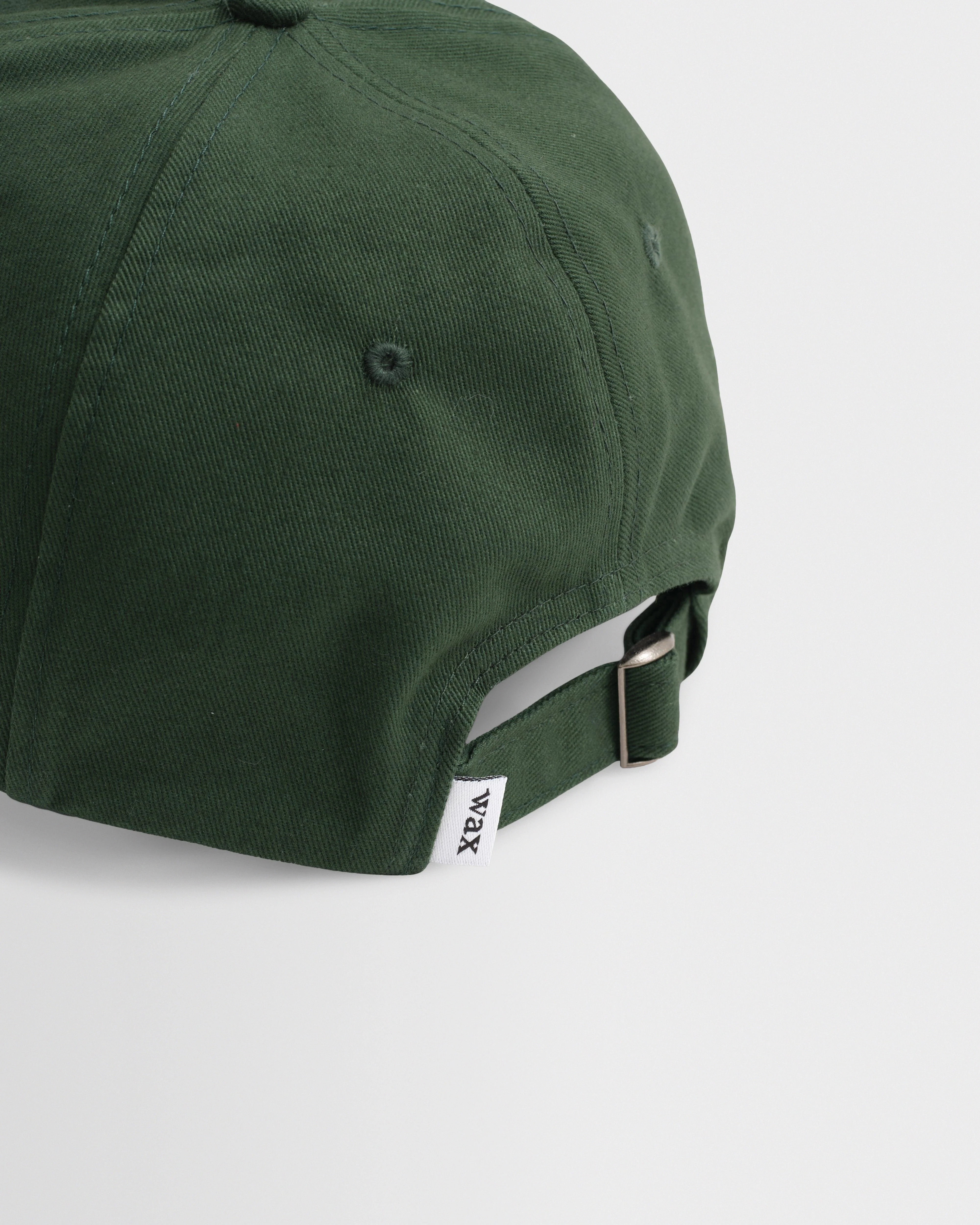 Spencer - Green Cotton Sports Cap - Image 6