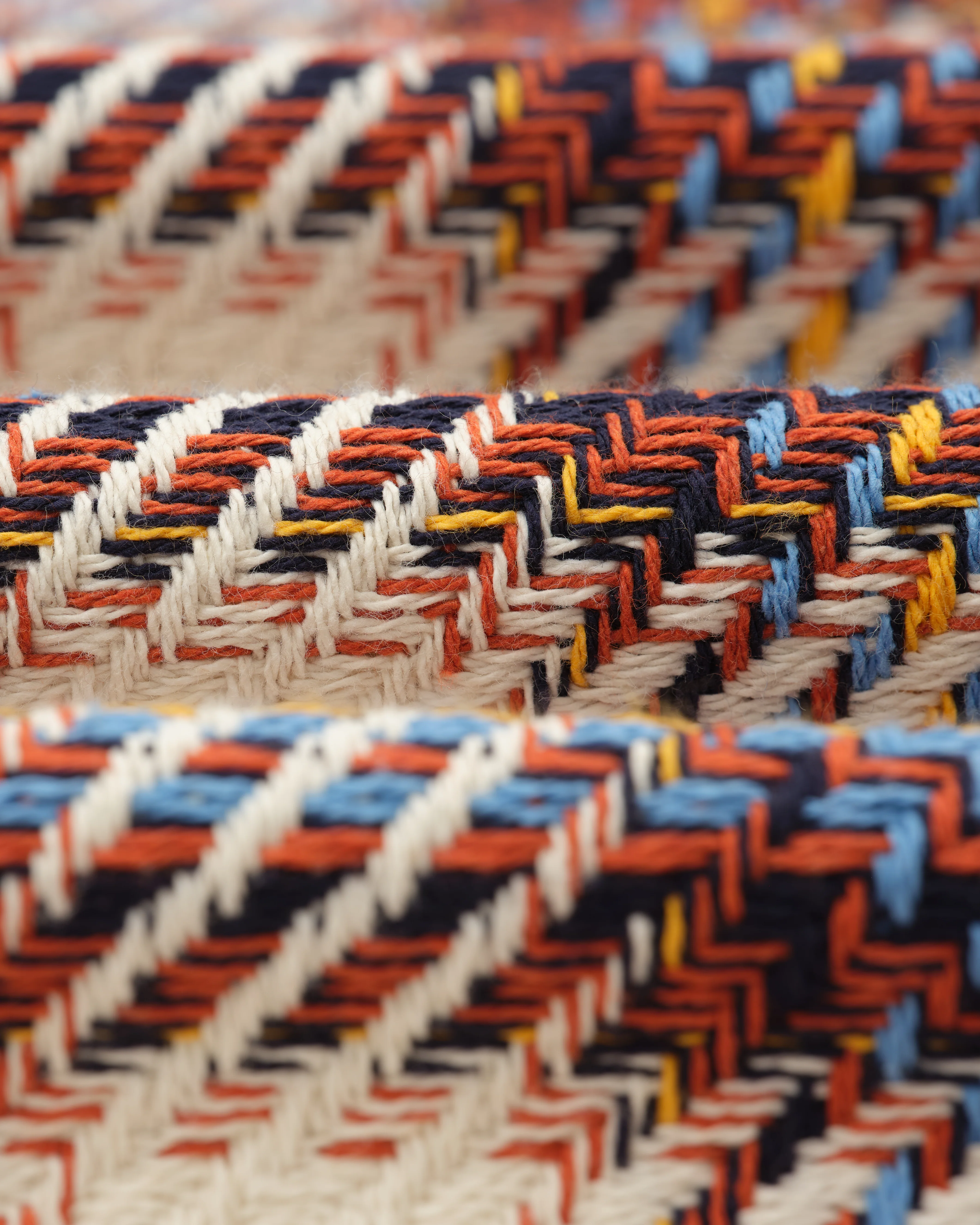 Whiting - Ecru And Multicolour Hutton Check Overshirt - Image 10