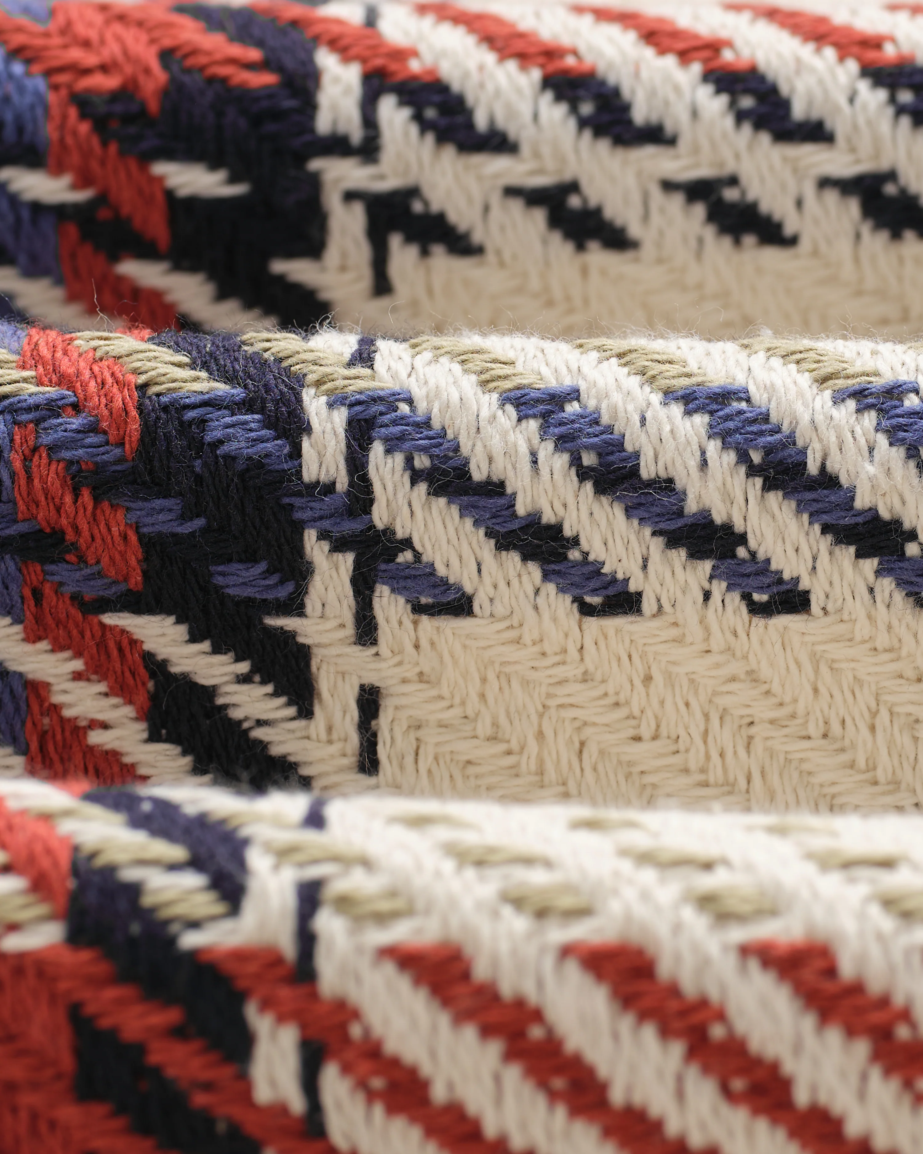 Whiting - Ecru And Multicolour Jazz Weave Overshirt - Image 11