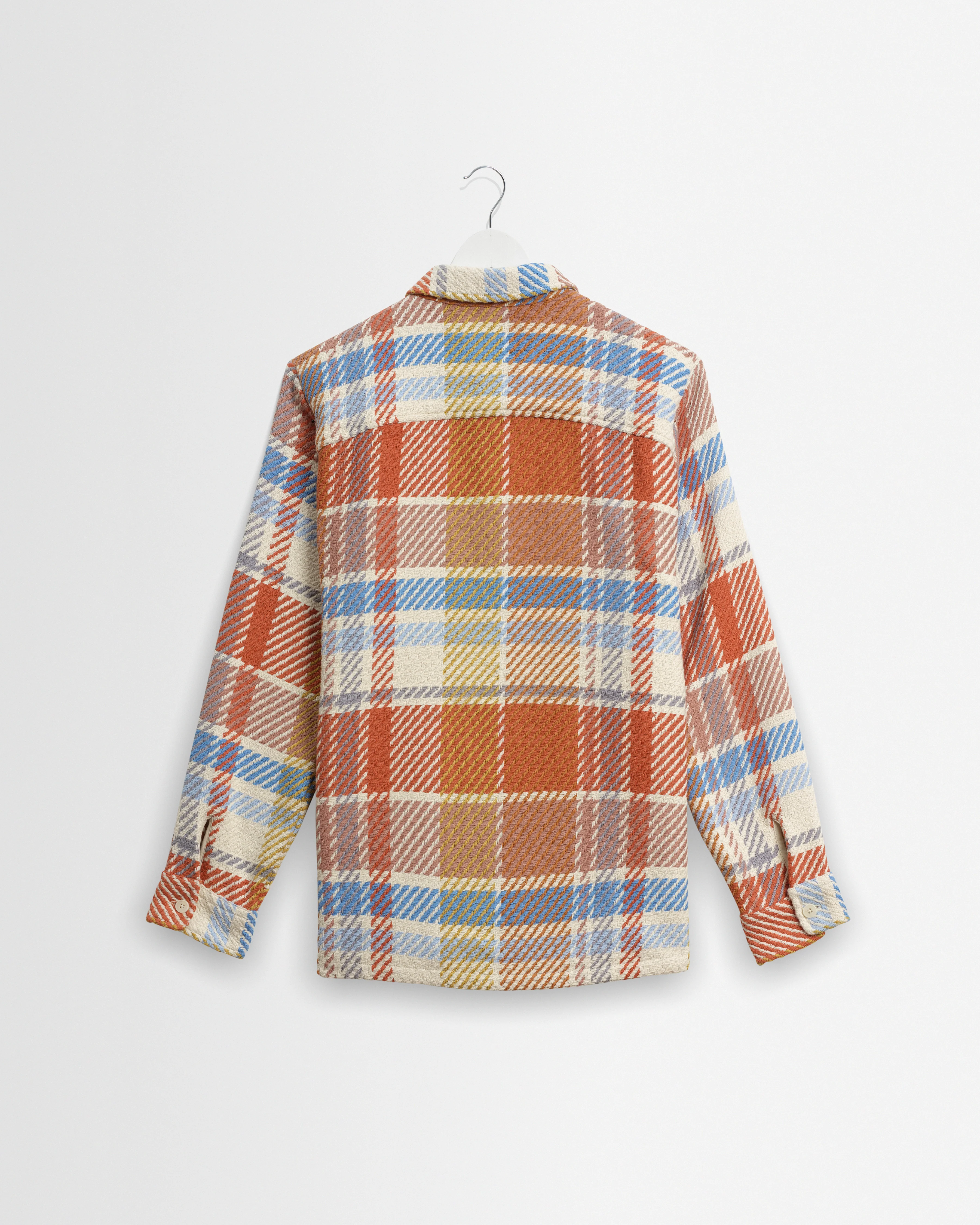 Whiting - Multicolour Pastel Bude Check Overshirt - Image 9