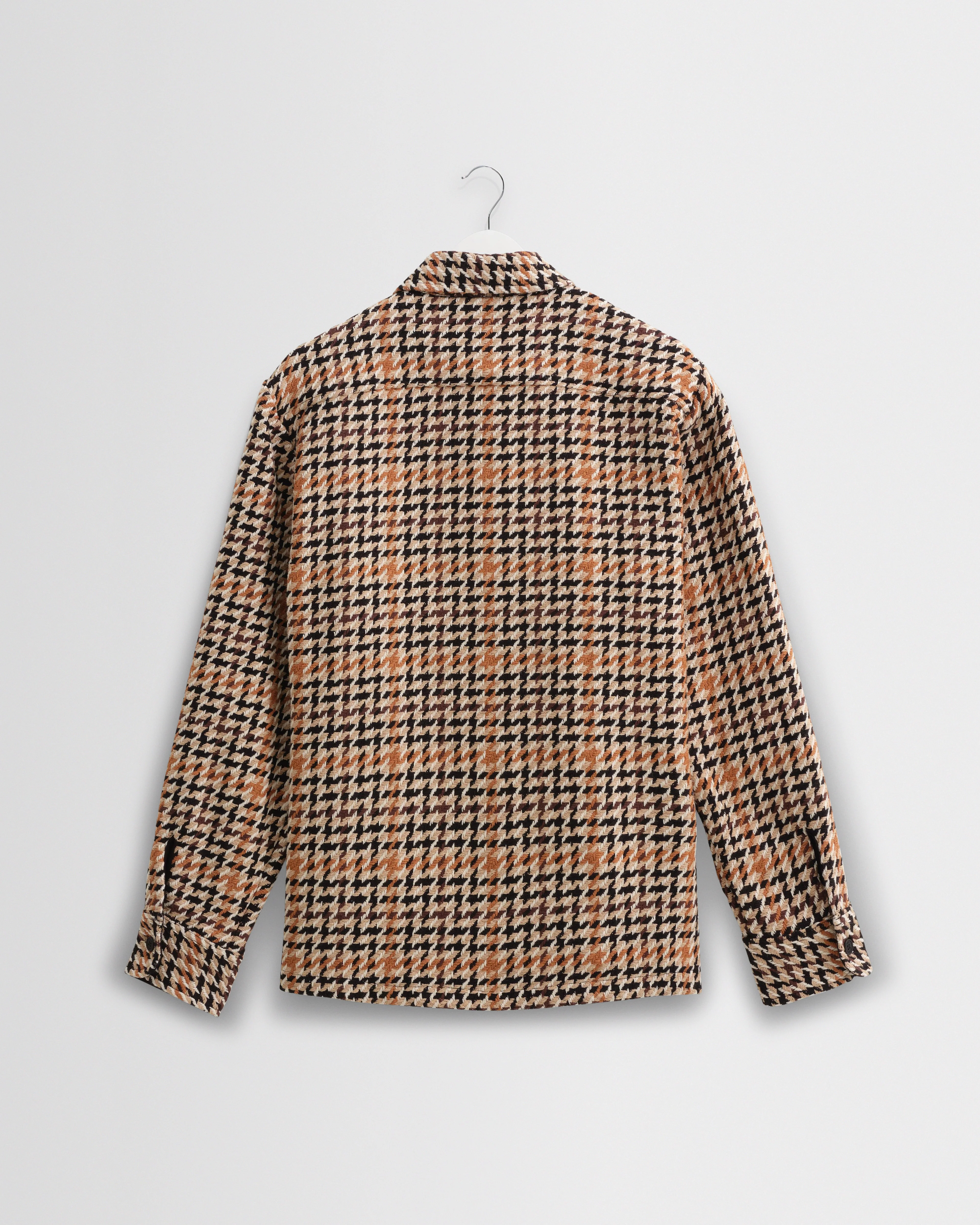 Whiting - Natural Houndstooth-Weave Overshirt - Image 8
