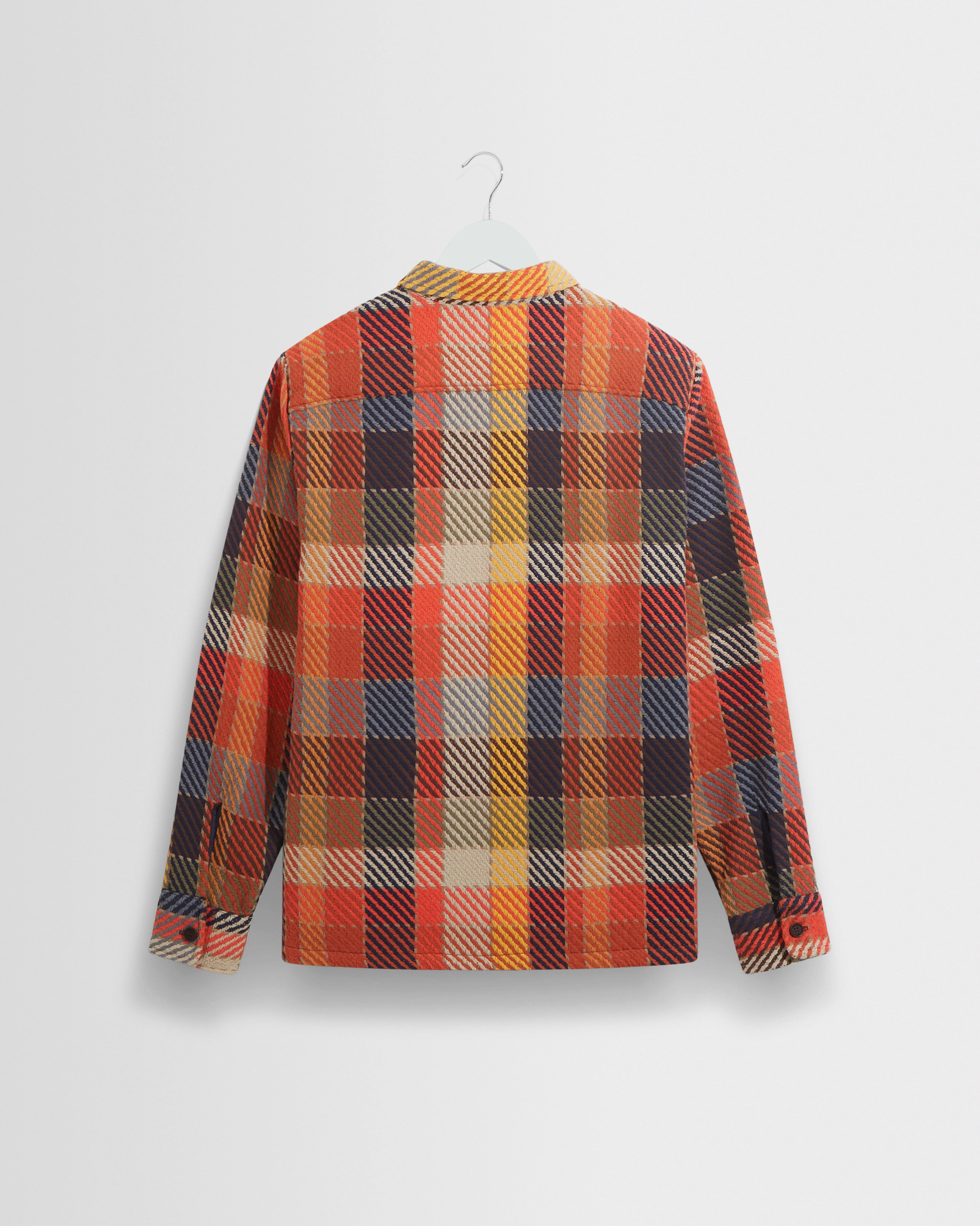 Whiting - Orange Pike Check Overshirt - Image 9