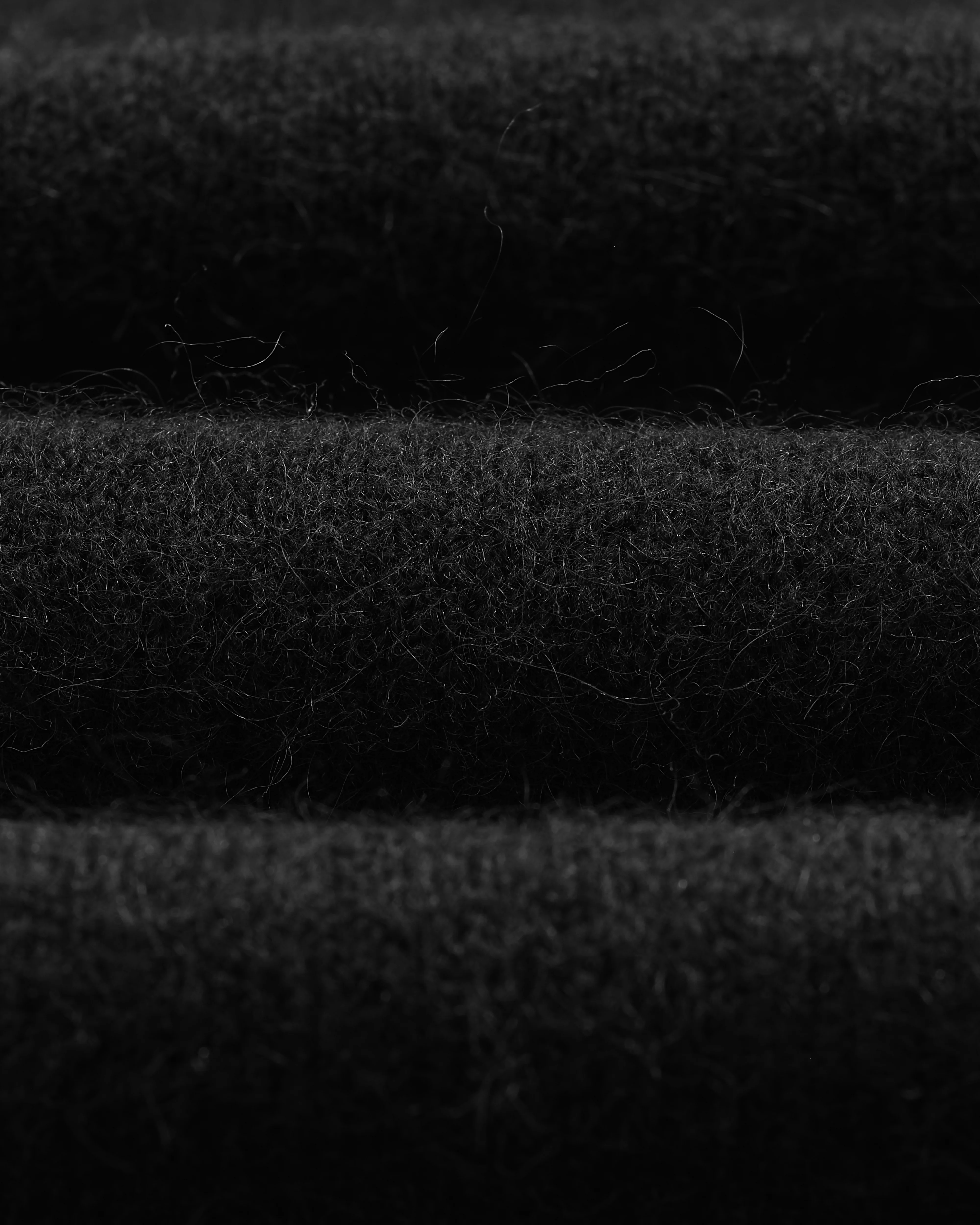 Wilde - Black Fluffy Wool Crewneck - Image 9