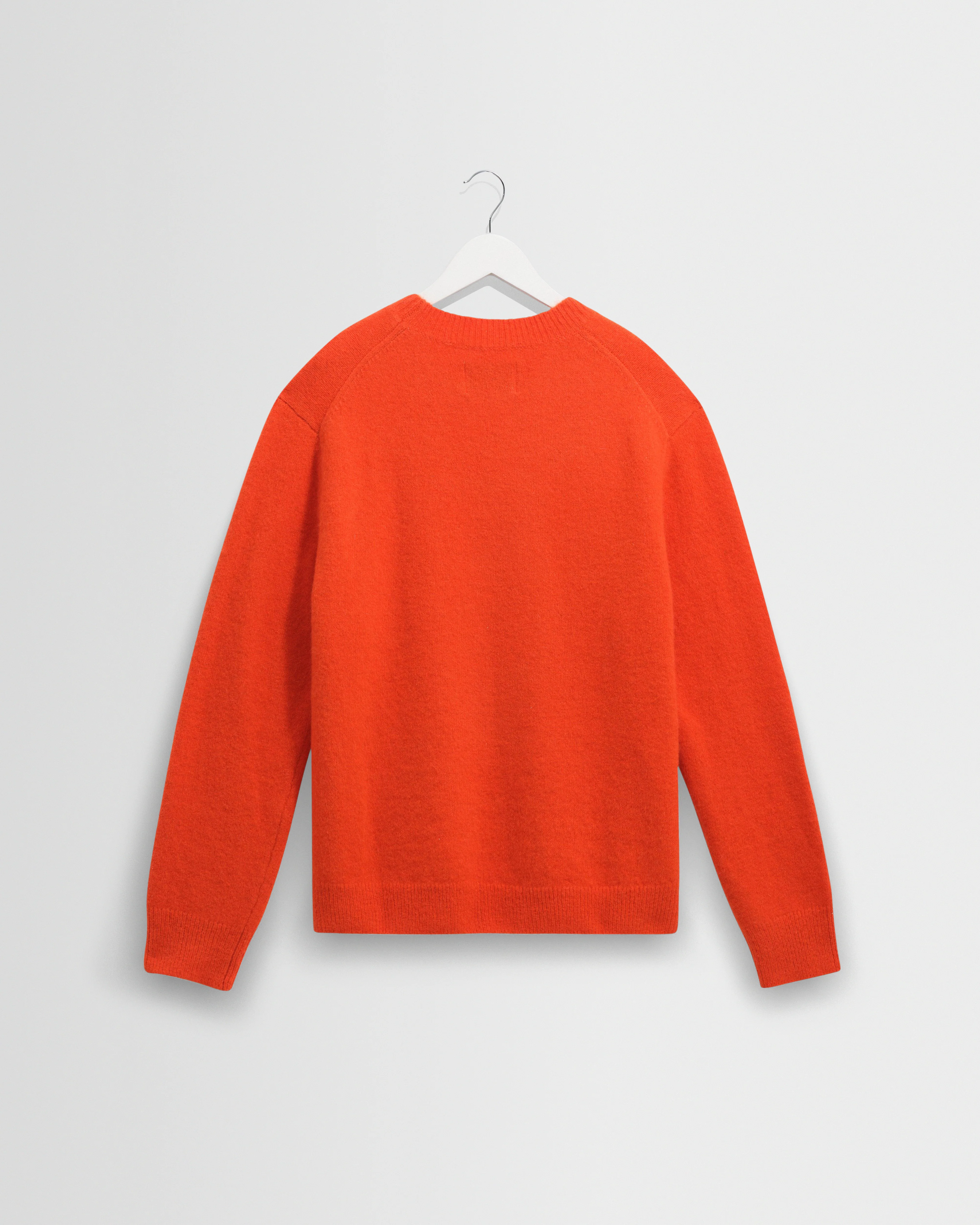 Wilde - Orange Fluffy Wool Crewneck - Image 8