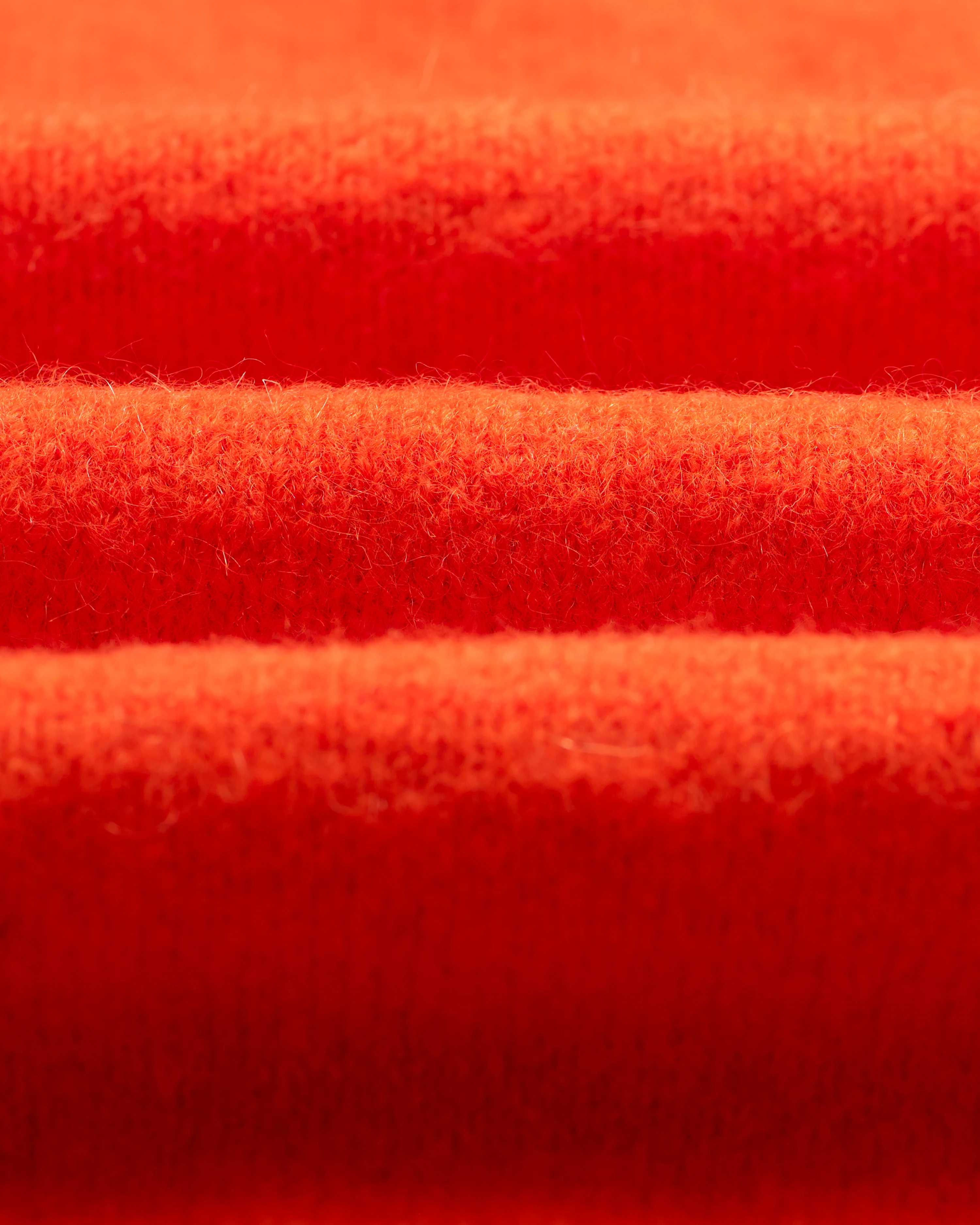 Wilde - Orange Fluffy Wool Crewneck - Image 9